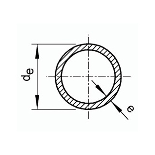 Труба э/с 42.4х3, шлиф.